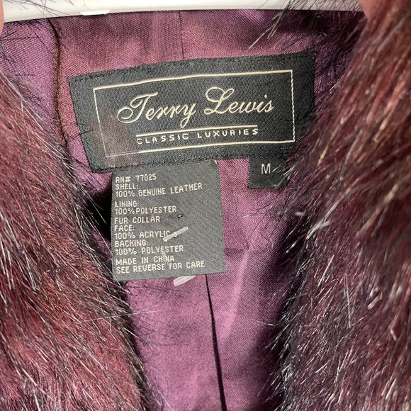 NWT Terry Lewis Classic Luxuries Genuine Jacket - Picture 2 of 11